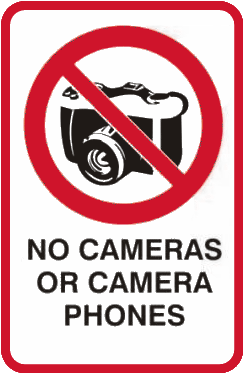 cameras are forbidden at swingers parties